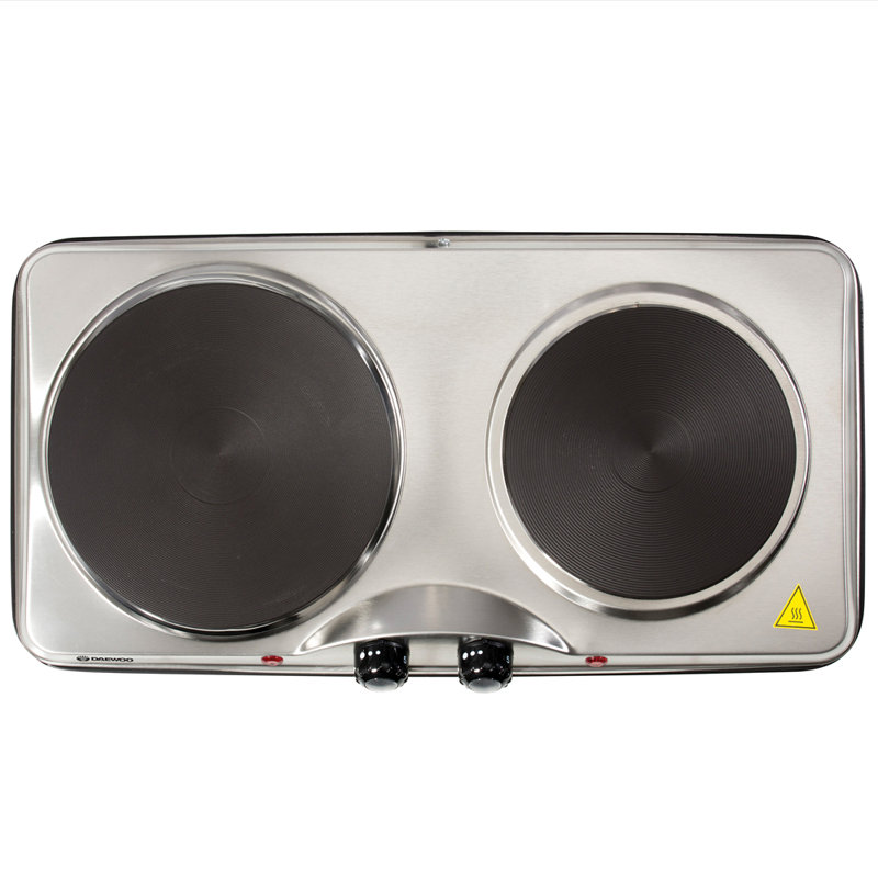 Daewoo Double Electric Hot Plate & Reviews Wayfair.co.uk